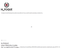 Tablet Screenshot of n-foque.com